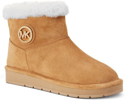 michael kors uggs|Michael Kors leather platform boots.